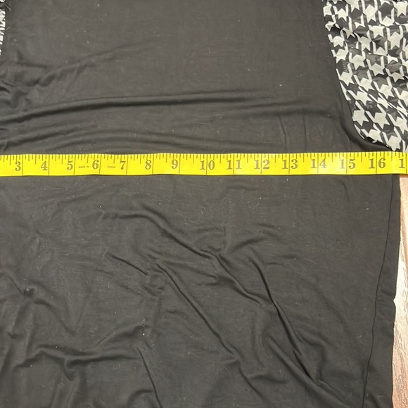 Anthropology size small mock turtleneck with shear sleeves - Picture 5 of 6